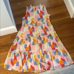 THML Multicolor Sleeveless Kids Dress